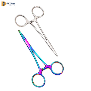 Instrumentos quirúrgicos médicos, fórceps para hemostatos de mosquitos, pinzas de bloqueo, abrazadera curvada Sutur Kit, instrumento médico - Product Image 4