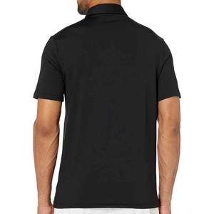 เสื้อโปโลสำหรับผู้ชายเสื้อกีฬาแขนสั้นแห้งเร็วสีพื้น - Product Image 2