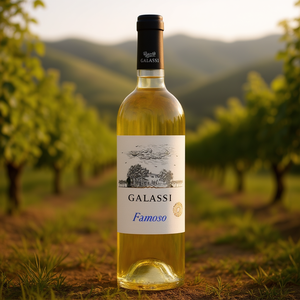 GALASSI Famoso Rubicone IGT White <b>Wine</b> Aromatic and Distinctive 750ml Made in Italy 6 Bottles Per Box - Product Image 3