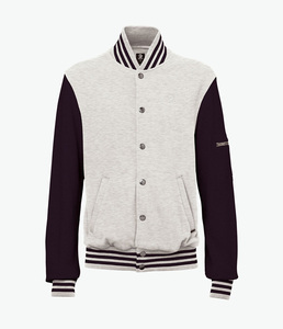 Veste universitaire en laine 100% véritable sur mesure OEM, magnifique broderie en chenille, patch universitaire, veste d'hiver douce pour homme - Product Image 6