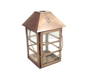 Indoor Outdoor Wall Hanging Wooden <b>Candle</b> <b>Lantern</b> - Product Image 2
