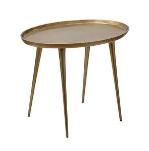 Juego de Mesas de Centro Irregulares de Lujo en Dorado para Decoración de Sala de Estar Moderna con Acabado Elegante de Diseño - Product Image 3