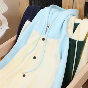 Vestes Versity College personnalisées grande taille pour hommes vestes universitaires vierges en gros vestes universitaires OEM avec logo personnalisé vestes universitaires pour hommes avec lettre simple - Product Image 4