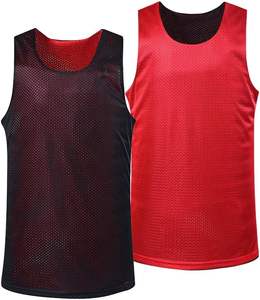 100% poliéster hombres Reversible baloncesto Jersey diseño personalizado blanco Mensh Jersey equipo uniforme personalizado baloncesto camisetas - Product Image 1