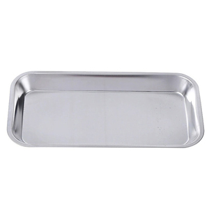 ถาดรักษาสแตนเลสถาดรักษาอุปกรณ์ทันตกรรมที่ได้รับการรับรองจาก MDR ถาดรักษา - Product Image 2