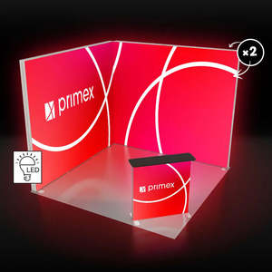 Set Stand Fiera LED LIGHTBOX PRO 2go - Stand Angolare - Product Image 1