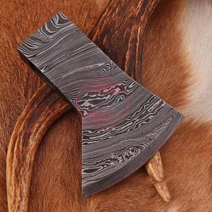 Custom Logo Damascus <b>Axe</b> Head 2025 Damascus <b>Axe</b> Head - Product Image 2