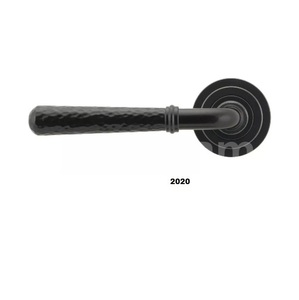 Poignée de porte noire mate martelée poignée de porte robuste avec un design unique pour la maison cuisine salle de bain lit chambre porte utilisation - Product Image 5