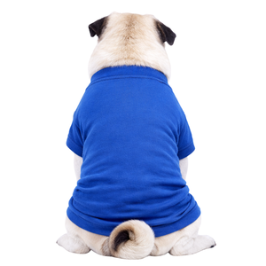 Camiseta para Perro Azul Prusia, Color Sólido, Algodón, Suave, Cómoda y Duradera, para Perros Pequeños y Medianos - Product Image 2