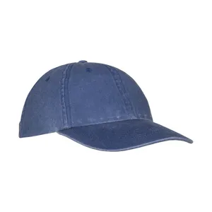 Cappello Promozionale Personalizzabile a 6 Pannelli Effetto Stone Washed con Accessori - Product Image 3