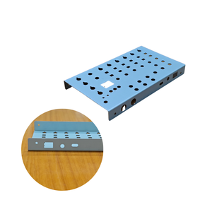 Doblado y punzonado de precisión Sistemas de carcasa de caja eléctrica Fabricación de chapa para cubierta de montaje de gabinete - Product Image 3