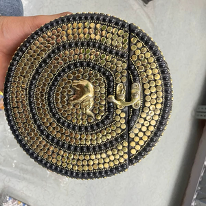 Best Quality Fashion Resin and Metal <b>Clutch</b> Hand <b>Bag</b> Luxury Style Evening Hand <b>Bag</b> Use for Party and <b>Wedding</b> Falak World Export - Product Image 1