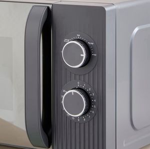 Horno Microondas de 23L con Plato Giratorio de Vidrio, Negro, 110v, Cocción Automática, Microondas Integrado en Venta para EE. UU./Europa/Asia - Product Image 2
