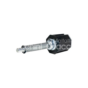 TAPÓN INTERNO AJUSTABLE Art. 1079/PL1M con resorte de hierro galvanizado y tapa de PVC. Extensión de resorte 27-90mm - Product Image 1