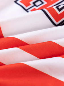 Uniformes de Animadoras 2026, Venta al Por Mayor, Tela Roja, Spandex/Algodón de Alta Calidad, Logotipo Personalizado, Diseño Gratuito - Product Image 5