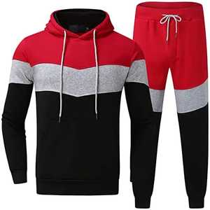 2026 à la mode logo personnalisé de haute qualité à manches longues hommes survêtement ensemble jogging à capuche hommes vêtements de sport survêtement - Product Image 1