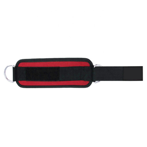 สายรัดข้อเท้าและห่วงรูปตัว D แบบคู่สายรัดข้อเท้าปรับได้สำหรับยกน้ำหนักและออกกำลังกายขาดีไซน์ล่าสุด - Product Image 6