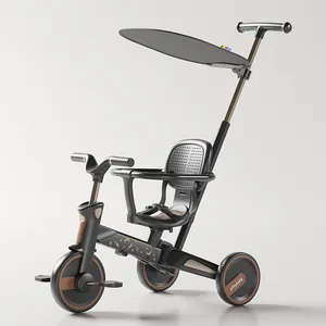 Playkids nuevo diseño bebé <span class=keywords><strong>triciclo</strong></span> compras en línea India niños equilibrio <span class=keywords><strong>triciclo</strong></span> plegable Niño 3 ruedas <span class=keywords><strong>con</strong></span> paraguas - Product Image 1