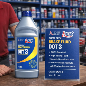 Líquido de frenos hidráulico DOT 3 1 litro, aceite de frenos hidráulico, líquido de frenos para coche, motocicleta, camión, fabricante OEM, proveedor de fábrica - Product Image 1