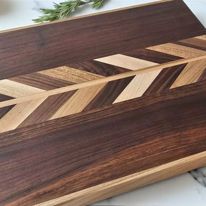 Planche à découper et plateau de service en bois Forme rectangulaire durable 12mm d'épaisseur Passe au lave-vaisselle - Product Image 1