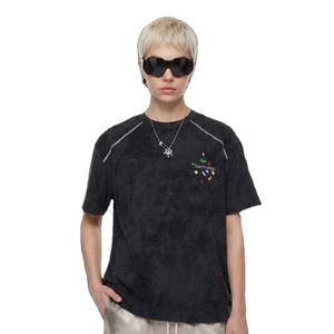 เสื้อโปโลผู้ชายไซส์ใหญ่ พิมพ์ลายกราฟิกตามสั่ง คุณภาพสูง ผ้าฝ้าย 100% สตรีทแวร์ รับทำโลโก้ OEM เสื้อยืดโอเวอร์ไซส์แบบยูนิเซ็กซ์ - Product Image 3