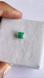 IGI Certificado AAA Calidad Origen colombiano Esmeralda natural Corte Piedra preciosa suelta Excelente brillo Bonito color verde 0.97CTS Muy - Product Image 5