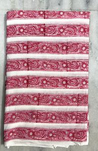 Fabriqué à la main 100% coton main bloc imprimé tissu Jaipur patrimoine traditionnel écologique respirant bloc impression coton tissu - Product Image 3