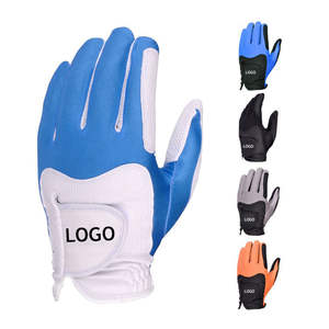 Gants de golf en cuir toutes saisons pour hommes et femmes avec ajustement extensible flexible, paume respirante, grip antidérapant, design écologique - Product Image 1