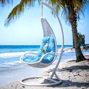 Durable Outdoor Rattan Hanging <b>Chair</b> for Commercial and Residential Use - Product Image 4