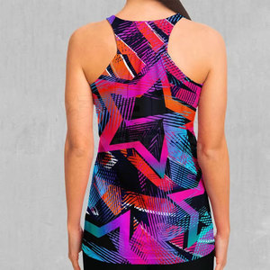 Camisetas sin mangas sublimadas personalizadas al por mayor para mujer, camisetas sin mangas sublimadas de algodón orgánico al por mayor para mujer - Product Image 5