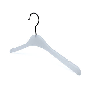 Venta Directa de Fábrica, Perchas de Plástico para Pantalones, Perchas de Plástico Blancas de Primera Calidad, Perchas de Plástico con Logotipo Impreso - Product Image 1