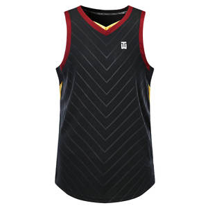 Camiseta de baloncesto para hombre de poliéster 100% hecha a medida, ropa de equipo de talla grande transpirable para fanáticos de los deportes - Product Image 1