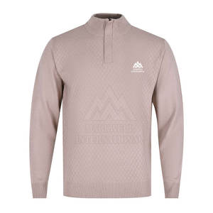 Ropa de invierno Suéteres para hombres Nuevo diseño Transpirable Media cremallera Suéteres para hombres Mejor Venta caliente Suéteres para hombres - Product Image 1