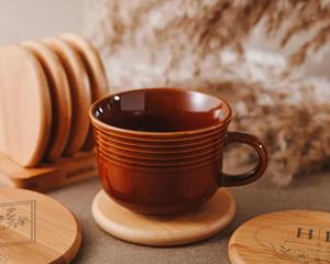 Posavasos Redondos Ecológicos Clásicos de Resina con Efecto Mármol, Duraderos, para Decoración Elegante del Hogar - Product Image 3