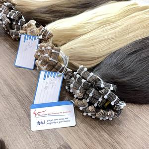 Vente en gros d'extensions de cheveux en bande Remy Extensions bande de toutes les couleurs extension de cheveux trame de peau Super qualité extrémité complète prix d'usine - Product Image 2