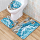 Custom Printed <b>Mat</b> <b>Bathroom</b> Rug <b>Set</b> for <b>Bathroom</b> Non-Slip Shower Curtain Bath <b>Mat</b> - Product Image 2