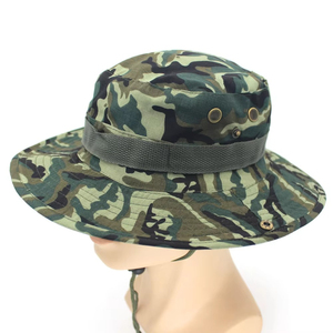 Sublimated Custom Adult Cotton Printed Embroidered Bucket Hats Wide Brim Blank Round Hat Solid Casual Bucket Hat - Product Image 1