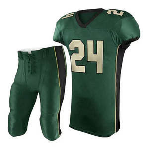 Ensemble de maillots de football américain personnalisables Uniforme de sublimation à manches courtes pour le jeu d'entraînement de votre propre équipe Design Made in USA - Product Image 4