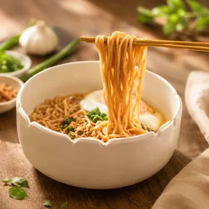 Soupe Halal Instantanée Meet Mee Yee Mee avec Bouillon Traditionnel aux Anchois 100g Prête en 3 Minutes Malaisie - Product Image 3