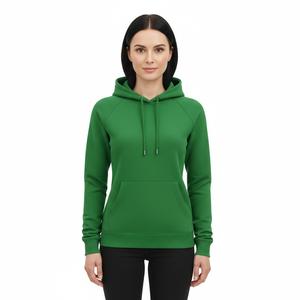 Sweat-shirt à capuche personnalisé Primal Green Slim Fit pour femme, 350 GSM, 100% coton molletonné, pull-over de luxe de haute qualité, sweat-shirt de sport - Product Image 1