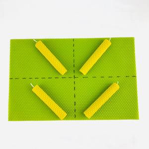 Bán Buôn <span class=keywords><strong>DIY</strong></span> Nến Làm Kit Sáp Ong Tổ Ong Tấm Màu Xanh Lá Cây Màu Màu Và Kích Thước Phạm Vi Nến Cho Trẻ Em Đám Cưới Nhà Hàng - Product Image 4