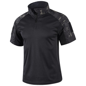Camiseta Deportiva de Manga Corta para Hombre, Ligera, Transpirable, para Senderismo, Escalada, Caza, Deportes, Trabajo - Product Image 4