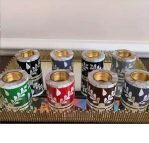 Brûleur Bakhoor attrayant avec plateau en incrustation de nacre Boîte en acrylique Incrustation d'os Mabkhara pour usage religieux Nouvelle collection - Product Image 4