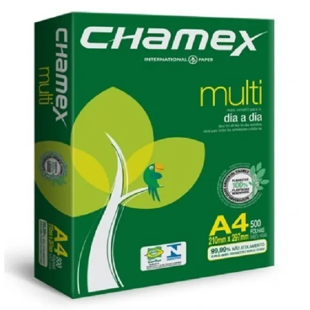 2024 Premium-Qualität Niedriger Preis Chamex/A4-Kopierpapier, 75g/m²/500 BLÄTTER PRO REAM Chamex A Kopierpapier A4 80GSM
