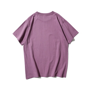 T-shirt unisexe en coton de luxe 100% coton imprimé 240gsm motif solide court longueur écran doux au toucher T-shirt pour hommes - Product Image 3