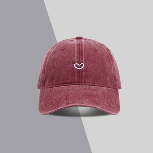 หมวกเบสบอลมีขอบโค้งทำจากผ้าฝ้ายโพลีเอสเตอร์/ โพลีเอสเตอร์6แผงสำหรับทั้งชายและหญิง - Product Image 4