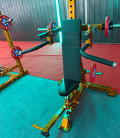 Machine à presser les épaules assise à charge libre BN Factory pour l'entraînement des deltoïdes en salle de sport commerciale