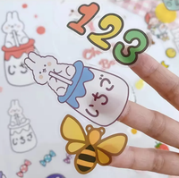 Autocollants personnalisés à faible MOQ pour site web, découpés à la forme, en PVC holographique, autocollants de dessin animé, autocollants en vinyle imperméables avec logo