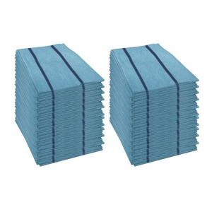 Papel absorbente Boardwalk de 1 capa, 12 pulgadas X 21 Pulgadas Toallitas Antimicrobianas Azules para Uso Doméstico y en Servicios de Alimentación, 150 por Caja - Product Image 2