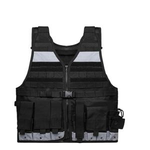 Chaleco Táctico de Seguridad Transpirable para Hombre, Chaleco Táctico Reflectante para Exteriores, Chalecos Tácticos de Protección para Exteriores - Product Image 2